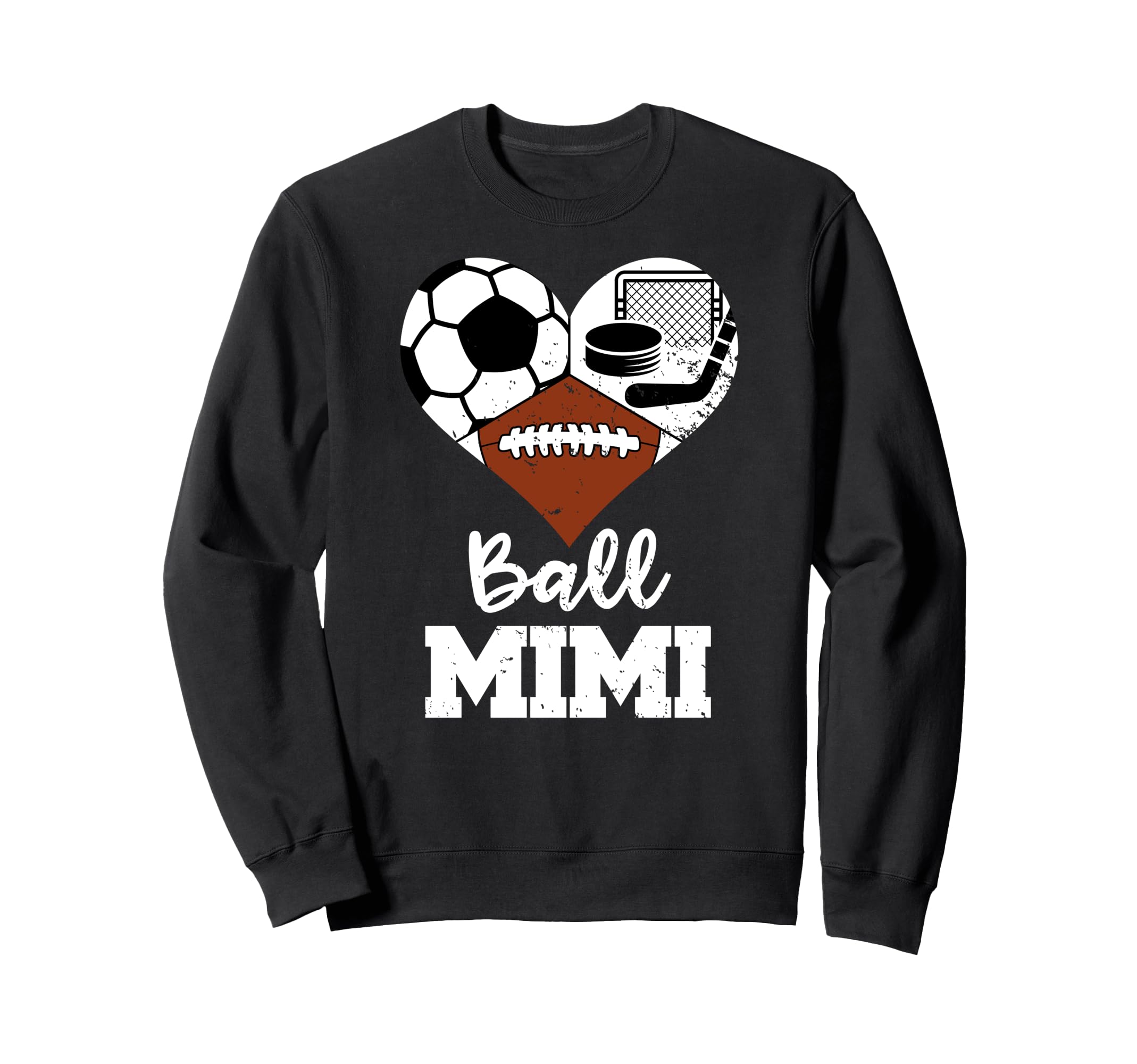 Ball Mimi Funny Soccer Football Sweatshirt - Trendy Graphic Men Women - T-Shirt, Sweatshirt, Hoodie