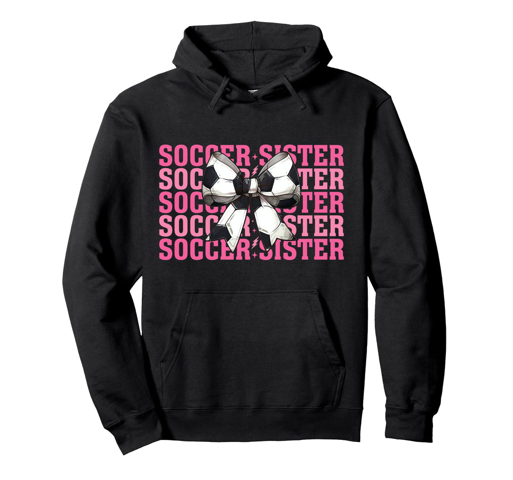 Womens Coquette Bow Ribbon Soccer Sweatshirt - Aesthetic Graphic Unisex - T-Shirt, Sweatshirt, Hoodie