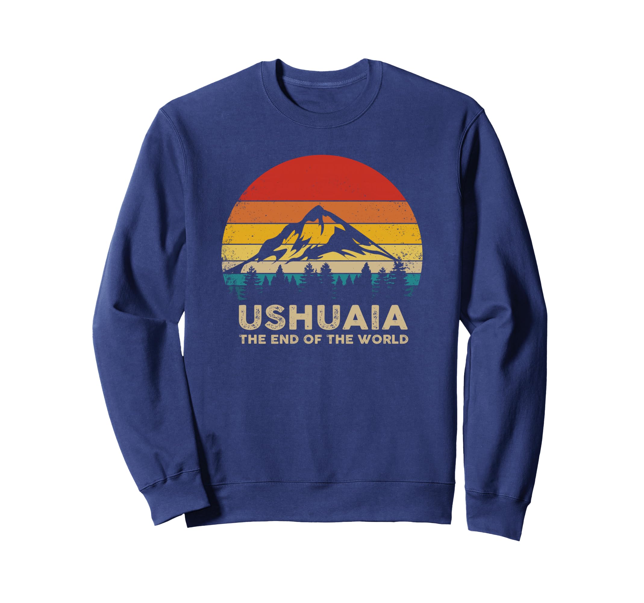 Ushuaia Argentina Souvenir Sweatshirt - Minimalist Print Men Women - T-Shirt, Sweatshirt, Hoodie