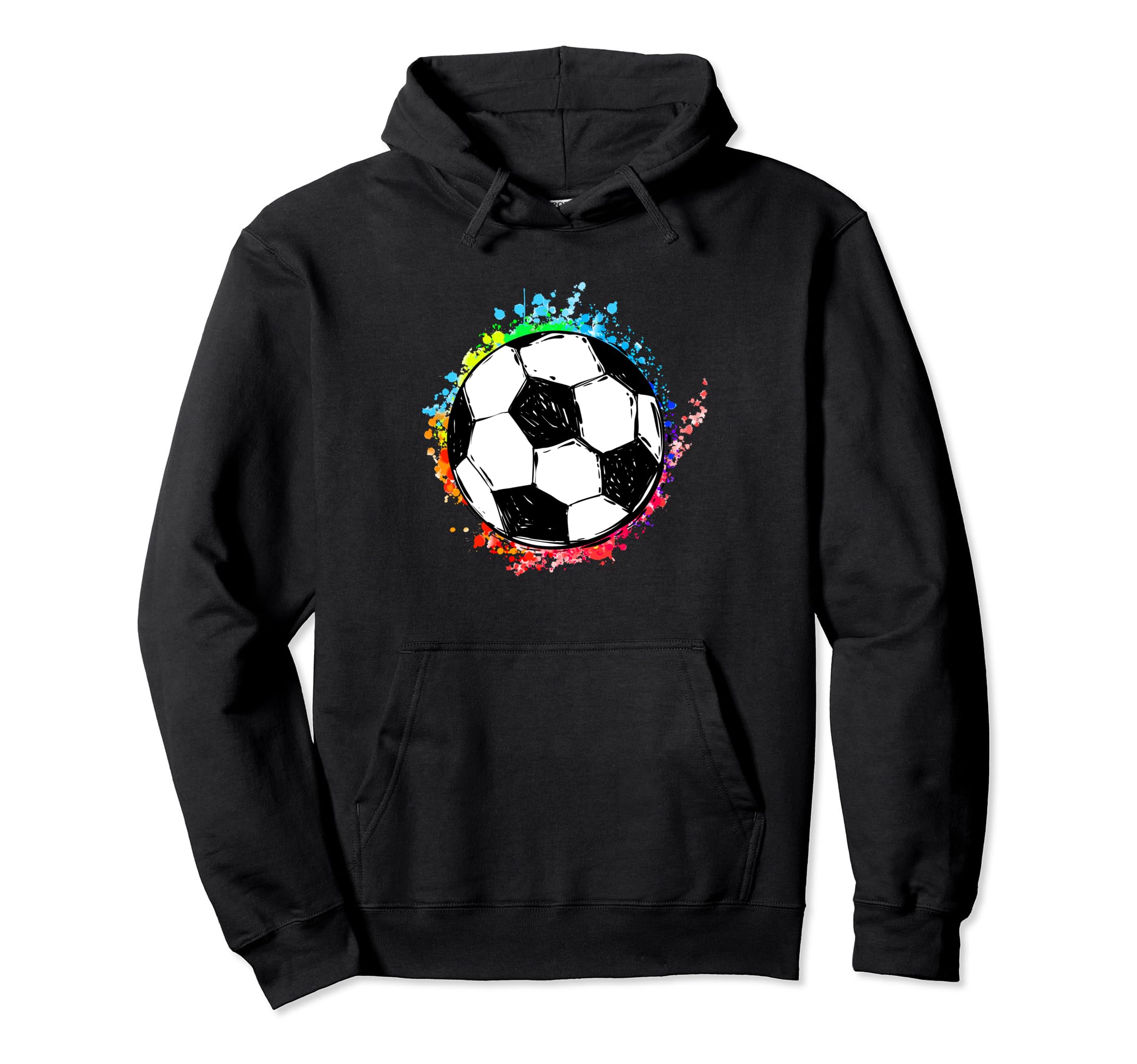Soccer Ball Art Soccer Sport Game Coach Hoodie - Custom Art Print Unisex - T-Shirt, Sweatshirt, Hoodie