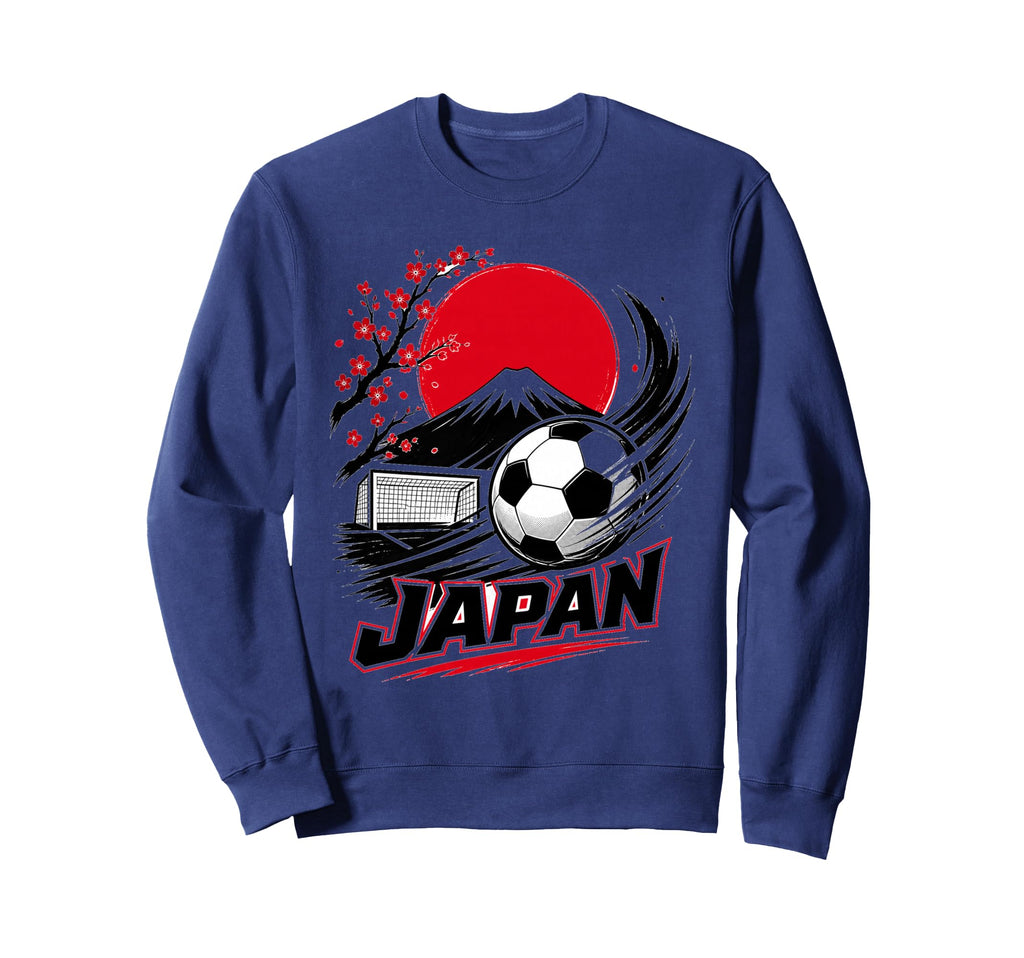 Football Collection Japan Soccer Sweatshirt - Unique Graphic for Adults - T-Shirt, Sweatshirt, Hoodie