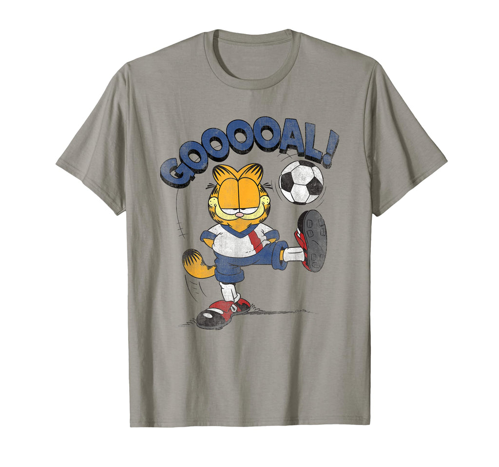 Garfield Soccer Goal T-Shirt - Custom Art Print Men Women - T-Shirt, Sweatshirt, Hoodie