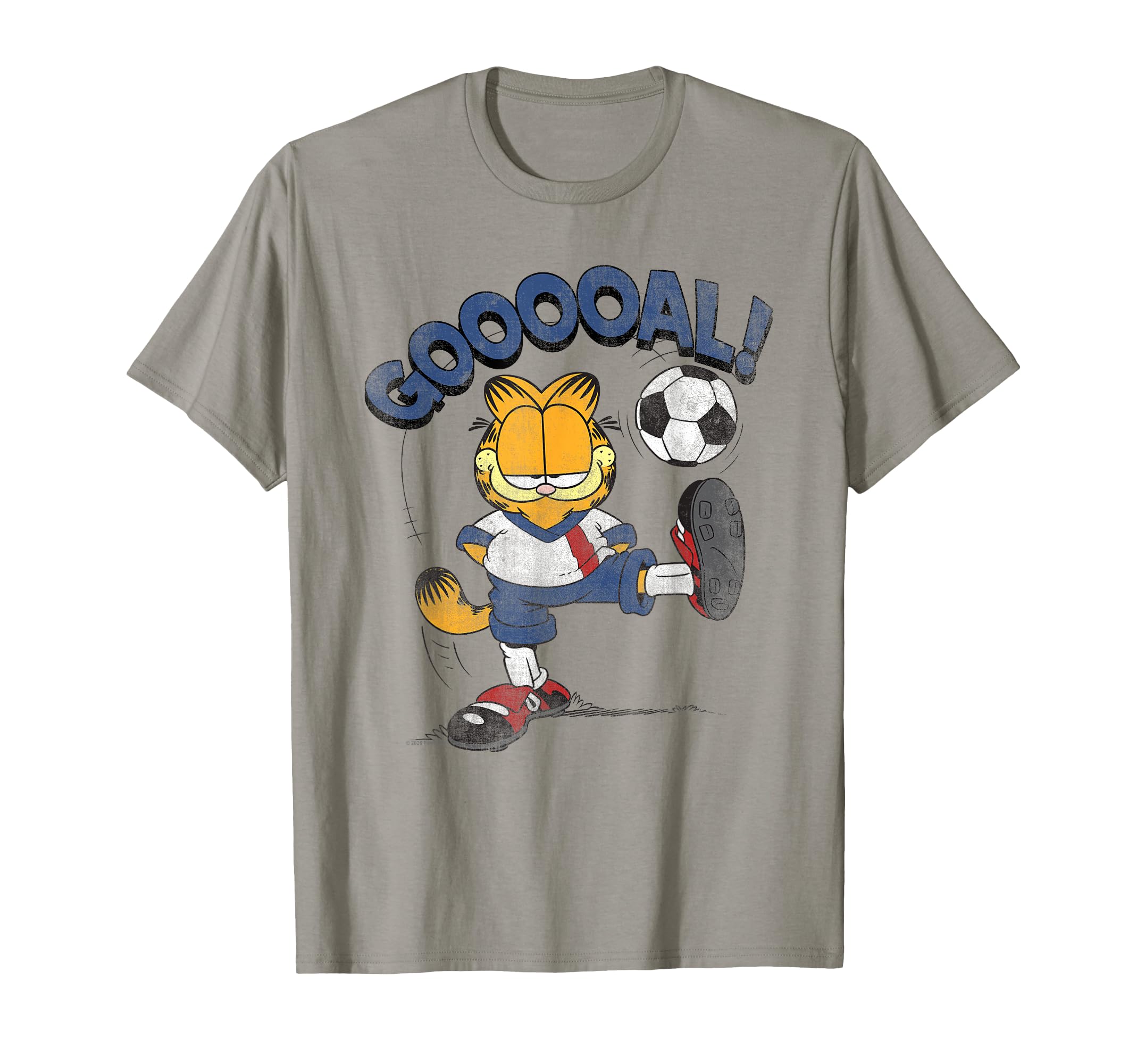 Garfield Soccer Goal T-Shirt - Custom Art Print Men Women - T-Shirt, Sweatshirt, Hoodie