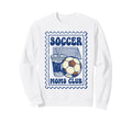 Soccer Moms Club Sweatshirt - Minimalist Print Men Women - T-Shirt, Sweatshirt, Hoodie