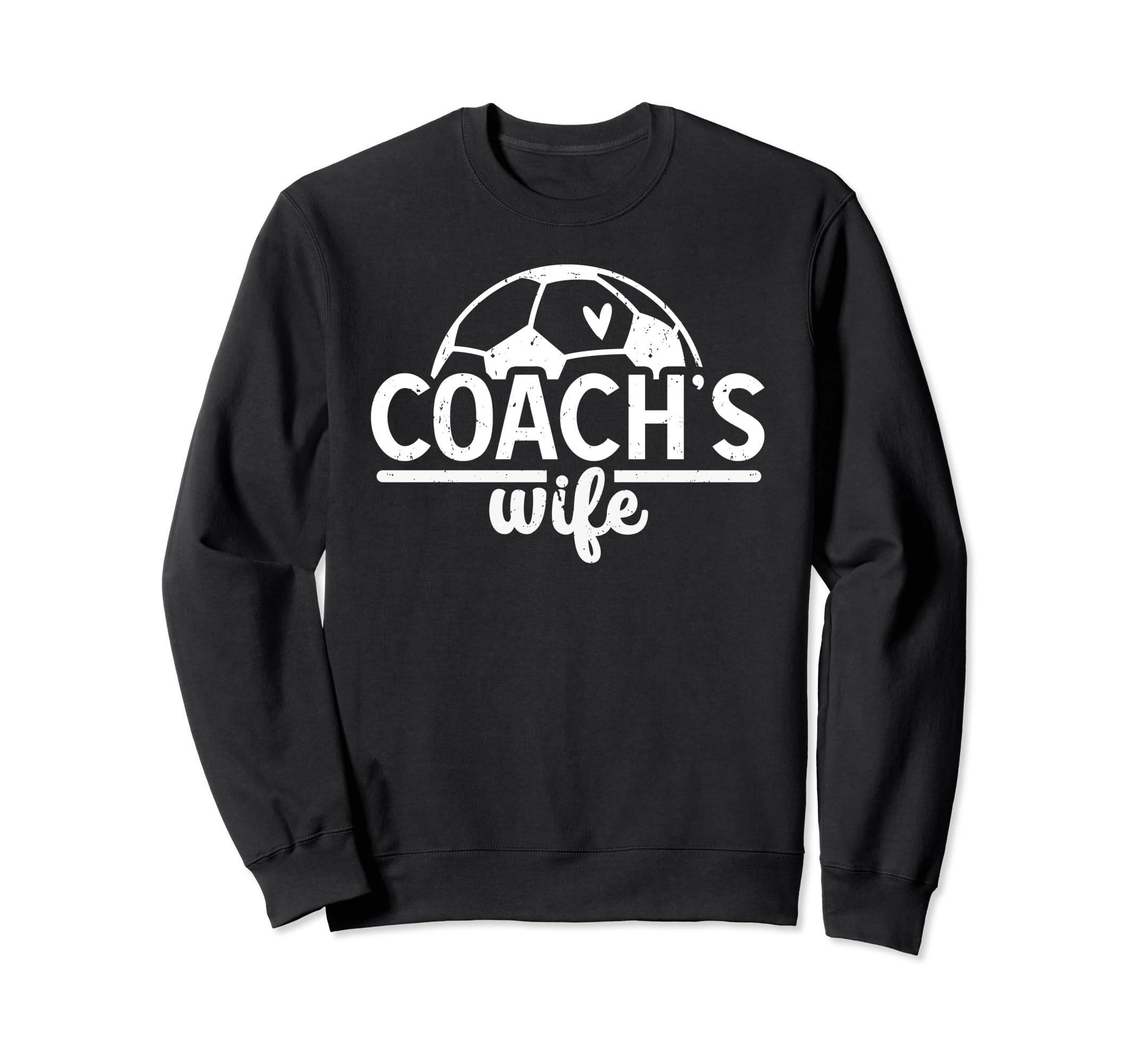 Soccer Coachs Wife Proud Wife Sweatshirt - Custom Art Print Men Women - T-Shirt, Sweatshirt, Hoodie