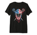 Lacrosse Goalie Lax Goalkeeper America T-Shirt - Streetwear Style Unisex - T-Shirt, Sweatshirt, Hoodie