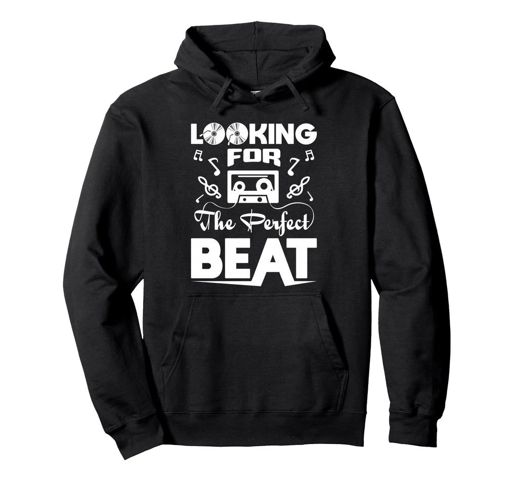 Looking Beat Tape Audio Cassette Hoodie - Graphic Print for Adults - T-Shirt, Sweatshirt, Hoodie