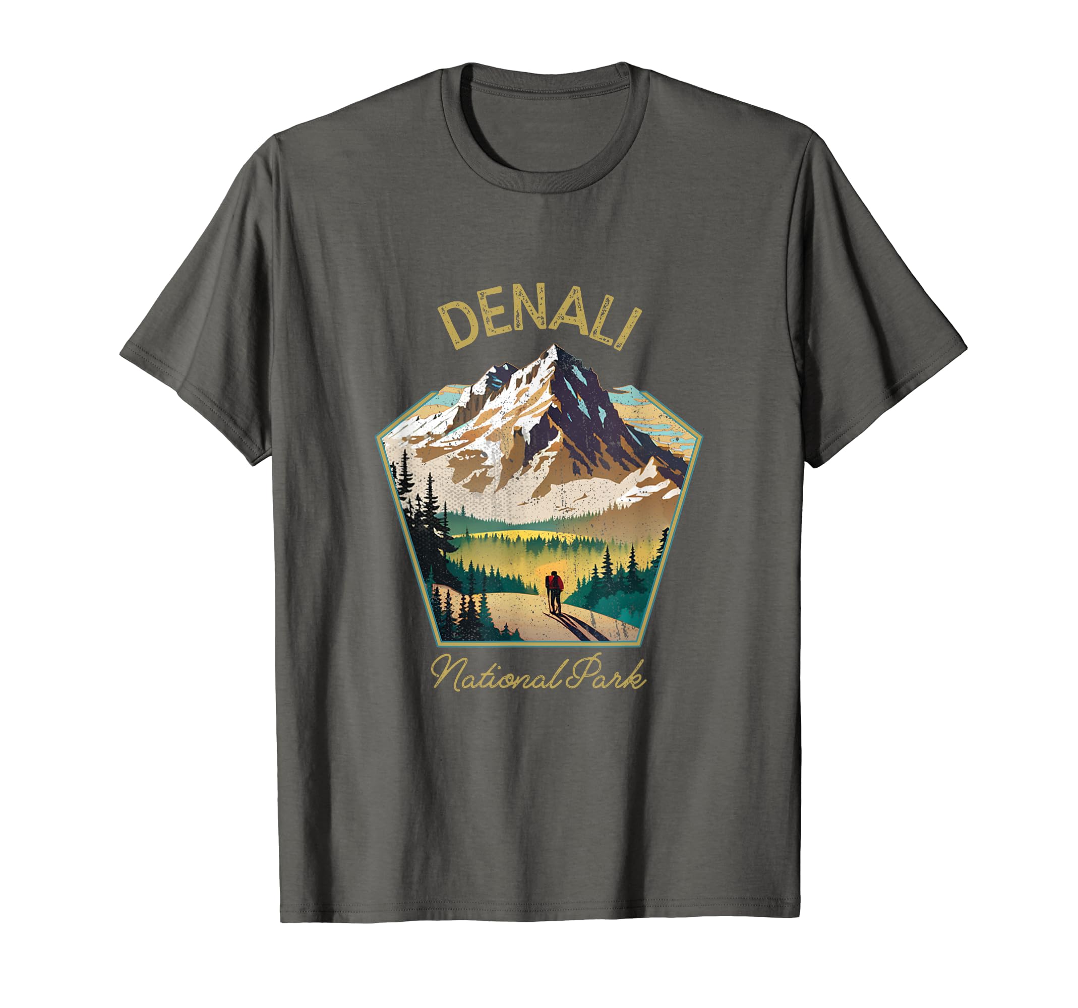 Denali National Park Souvenir T-Shirt - Unique Graphic Men Women - T-Shirt, Sweatshirt, Hoodie