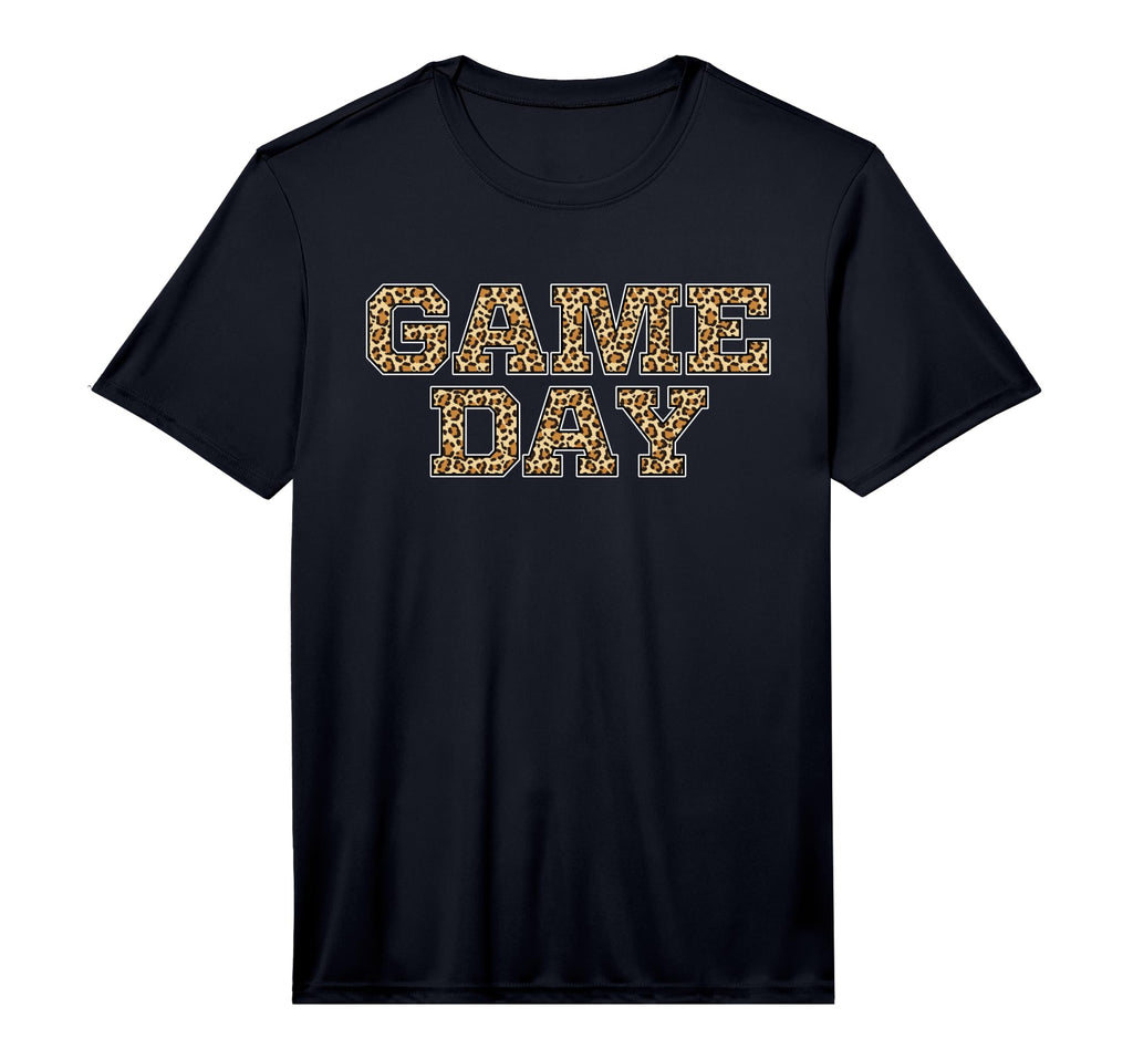 Game Day Leopard Animal Sports T-Shirt - Aesthetic Graphic for Adults - T-Shirt, Sweatshirt, Hoodie