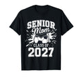 Senior Mom Class 2027 Coquette Bow T-Shirt - Novelty Apparel for Adults - T-Shirt, Sweatshirt, Hoodie