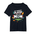 My Favorite Player Calls Me Mom Soccer T-Shirt - Minimalist Print Unisex - T-Shirt, Sweatshirt, Hoodie