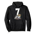 7 Soccer Birthday Gift Soccer Fan Sports Hoodie - Unique Graphic Unisex - T-Shirt, Sweatshirt, Hoodie