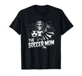 Soccer Mom Skeletton Halloween T-Shirt - Aesthetic Graphic for Adults - T-Shirt, Sweatshirt, Hoodie