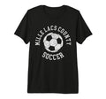 Mille Lacs County Soccer Distressed T-Shirt - Aesthetic Graphic Men Women - T-Shirt, Sweatshirt, Hoodie
