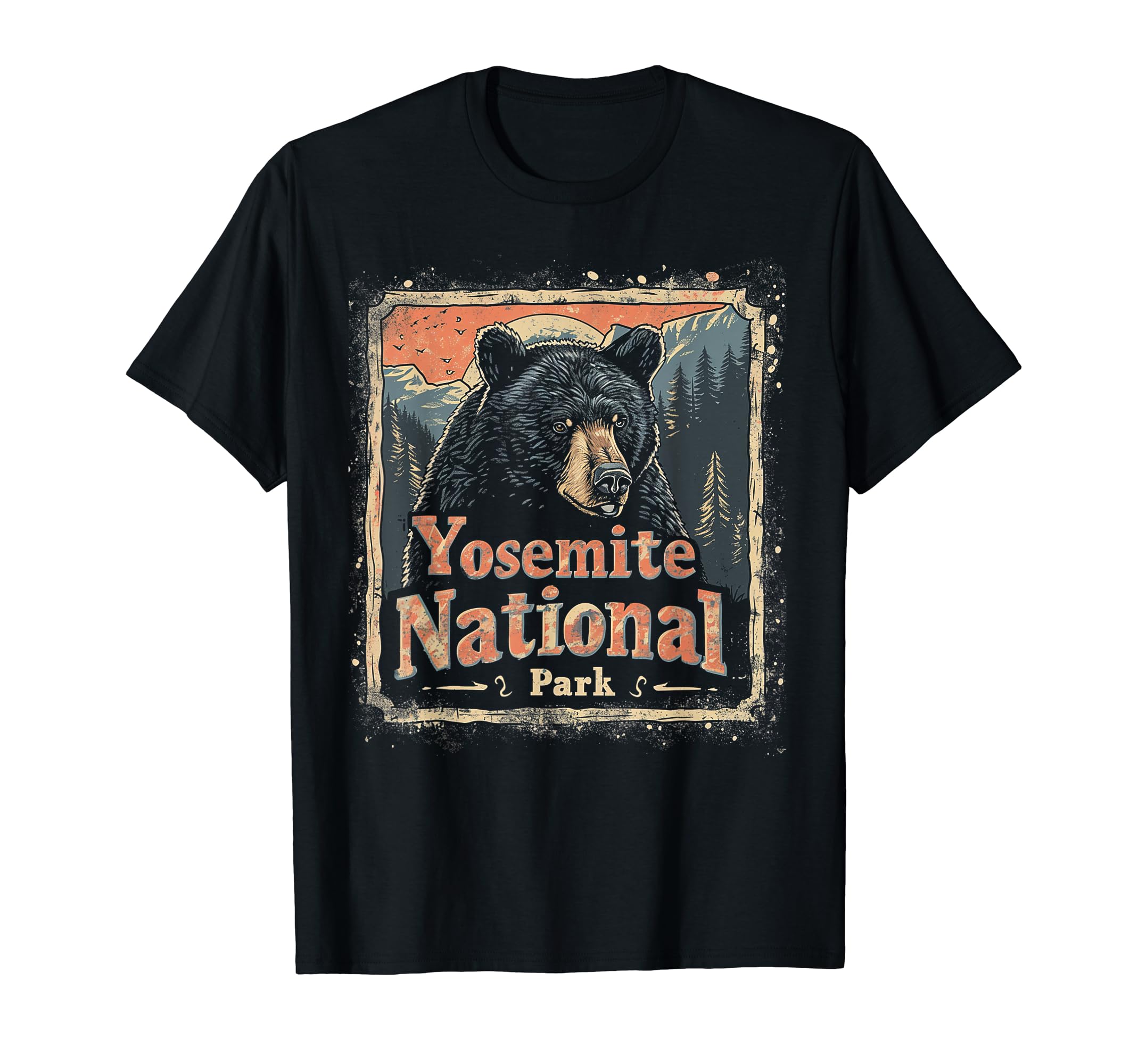 Yosemite Us National Park T-Shirt - Aesthetic Graphic Unisex - T-Shirt, Sweatshirt, Hoodie