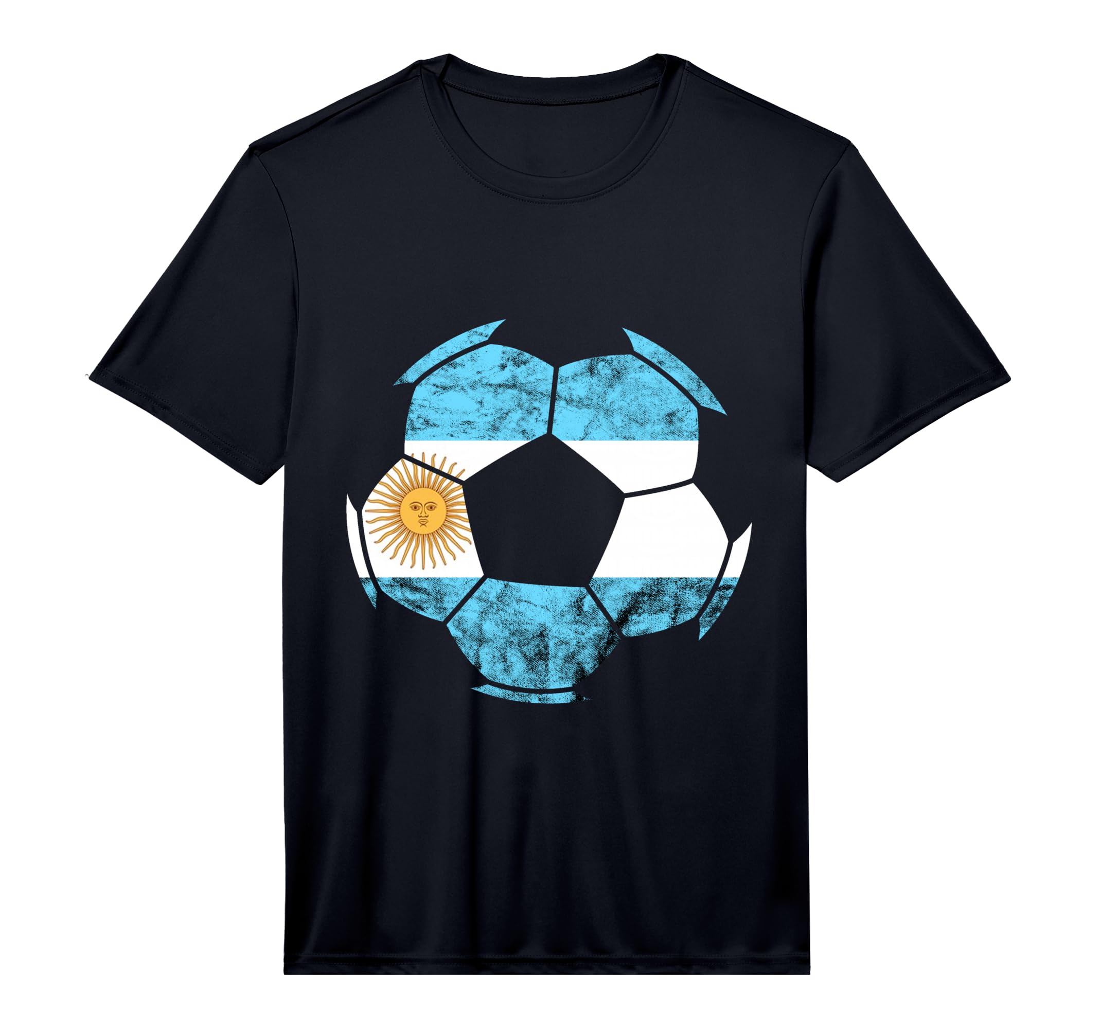 Argentina Soccer Team Ball Sun May T-Shirt - Novelty Apparel Unisex - T-Shirt, Sweatshirt, Hoodie