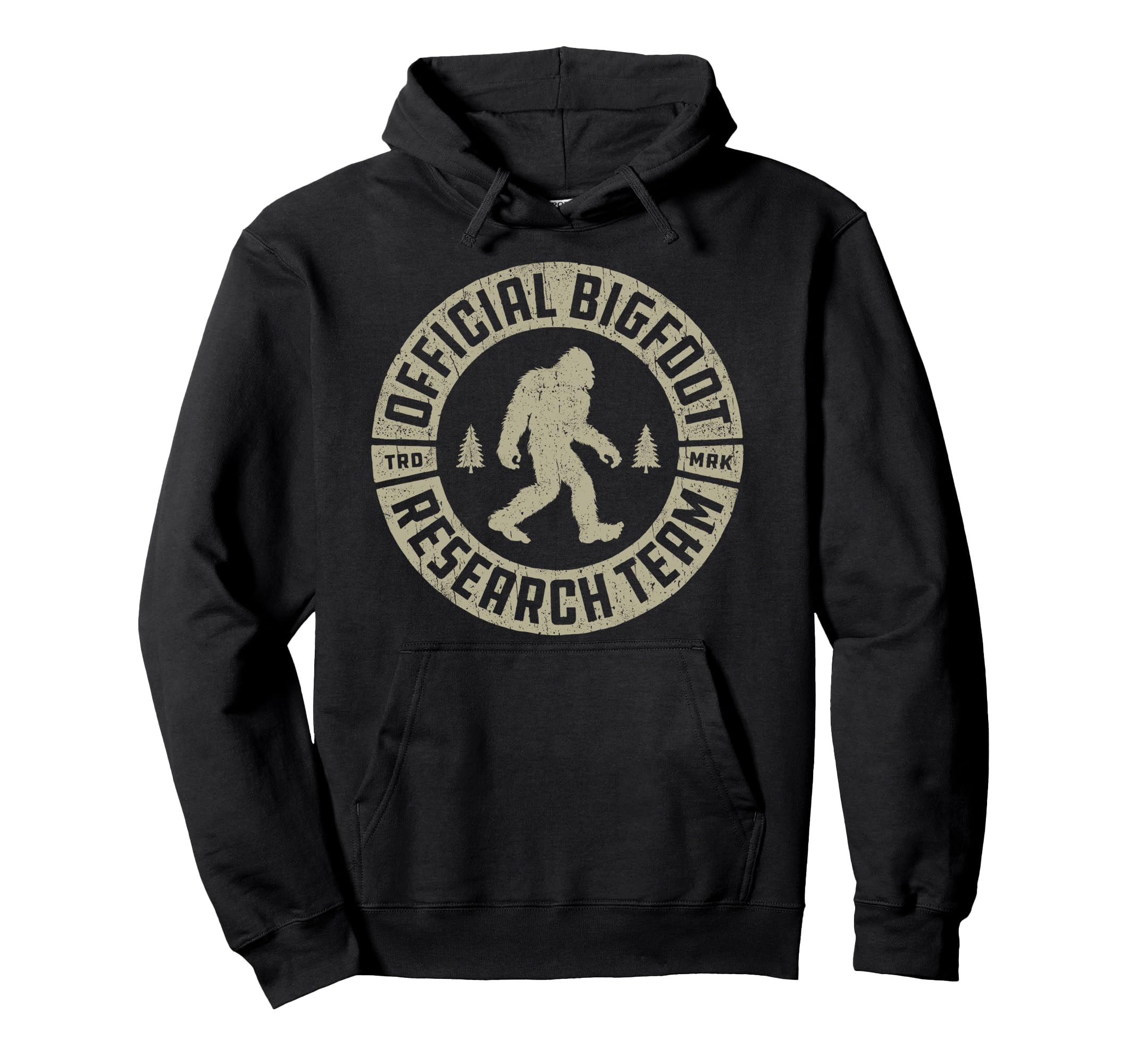 Bigfoot Research Team Sasquatch Hoodie - Graphic Print Unisex - T-Shirt, Sweatshirt, Hoodie