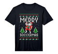 Mens Soccer Merry Soccermas Ugly Santa T-Shirt - Unique Graphic Men Women - T-Shirt, Sweatshirt, Hoodie