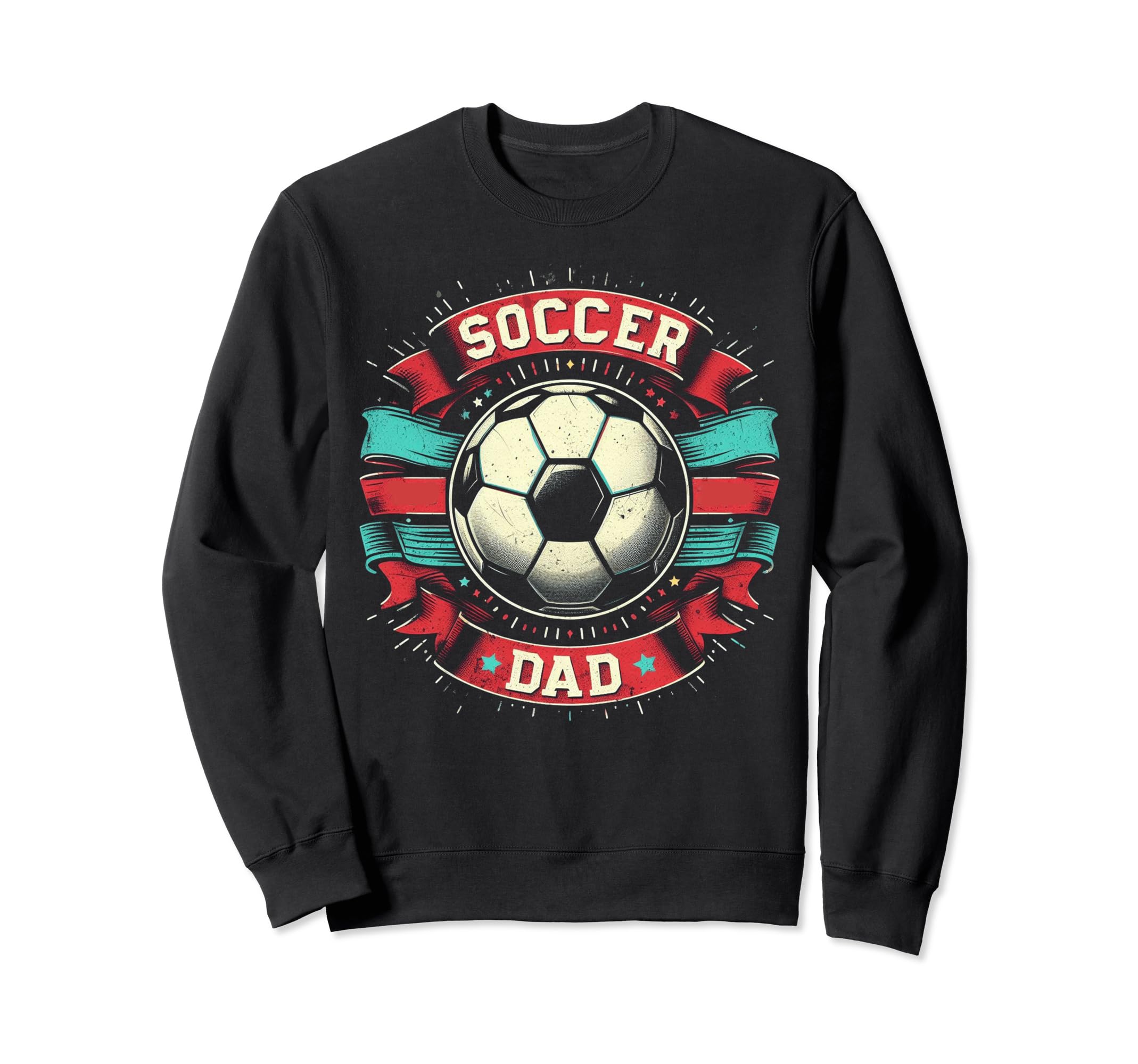 Soccer Dad Family Matching Dad Sweatshirt - Custom Art Print Unisex - T-Shirt, Sweatshirt, Hoodie