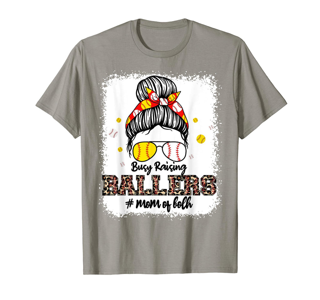 Baseball Busy Raising Baller Softball T-Shirt - Graphic Print Men Women - T-Shirt, Sweatshirt, Hoodie