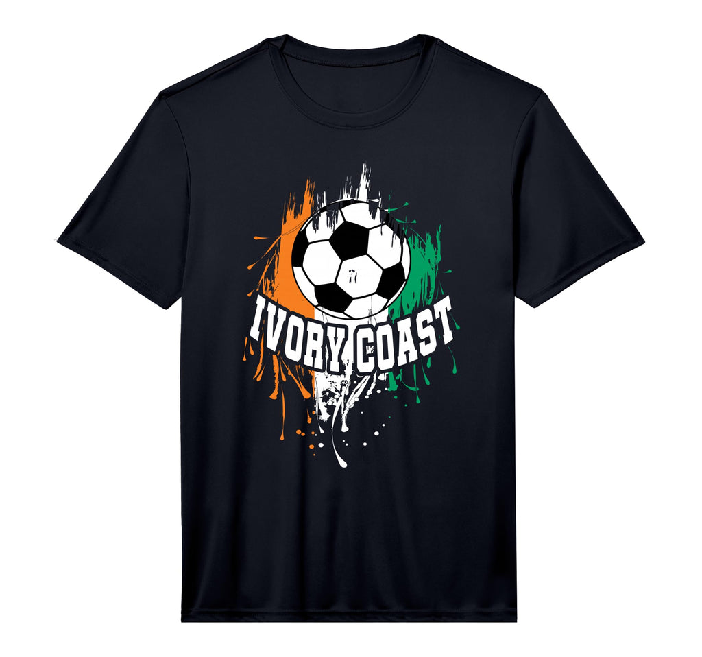 Ivory Coast Soccer Ivorian Football Ivory T-Shirt - Unique Graphic Unisex - T-Shirt, Sweatshirt, Hoodie