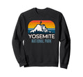 Yosemite National Park Groovy Sweatshirt - Aesthetic Graphic Men Women - T-Shirt, Sweatshirt, Hoodie