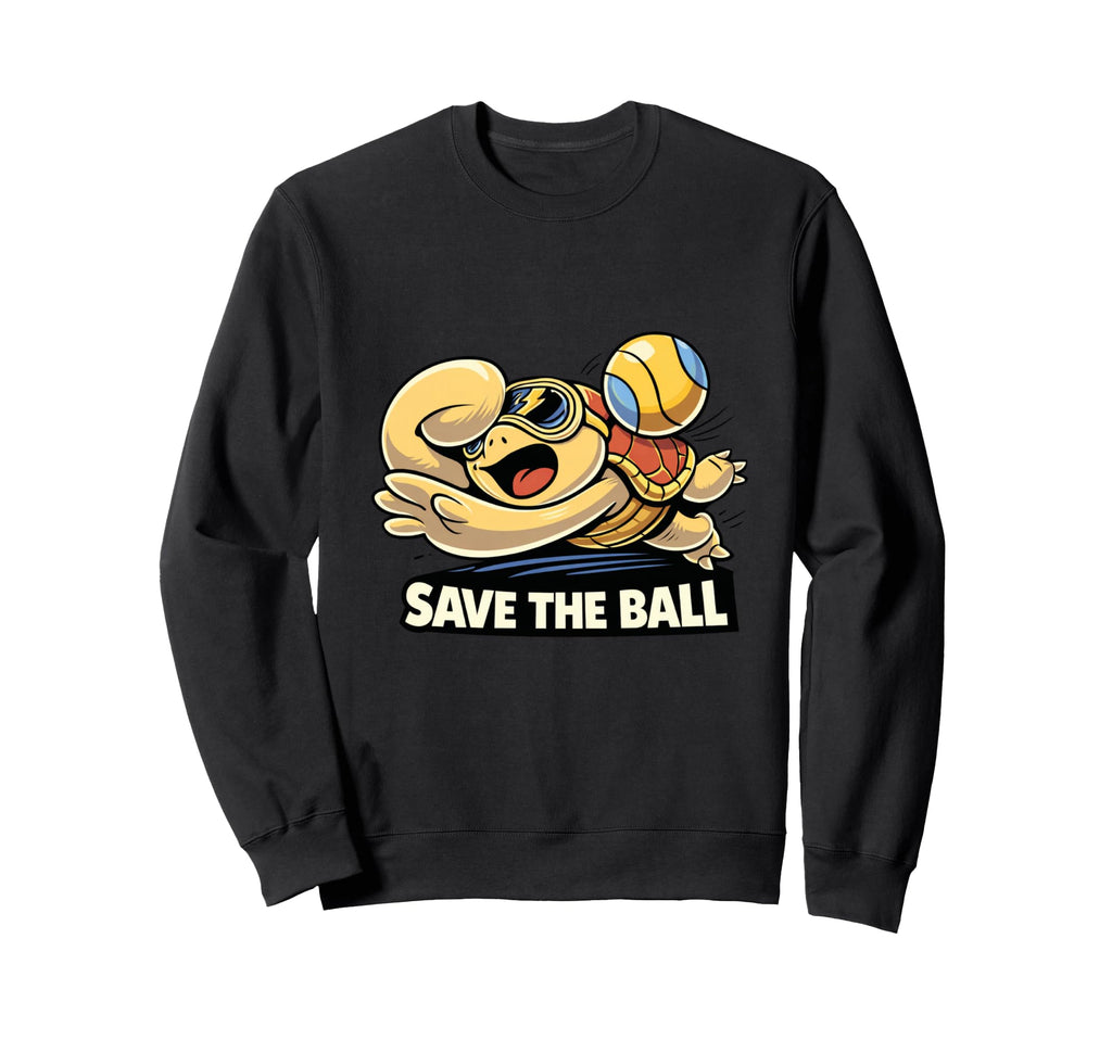 Funny Goalkeeper Turtle Save Ball Sweatshirt - Novelty Apparel Unisex - T-Shirt, Sweatshirt, Hoodie