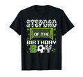 Stepdad Birthday Soccer Group Family T-Shirt - Graphic Print Unisex - T-Shirt, Sweatshirt, Hoodie