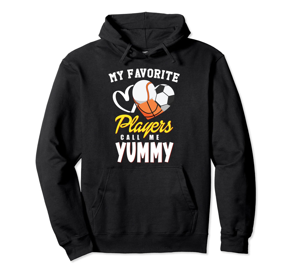 My Favorite Players Baseball Soccer Hoodie - Custom Art Print Men Women - T-Shirt, Sweatshirt, Hoodie