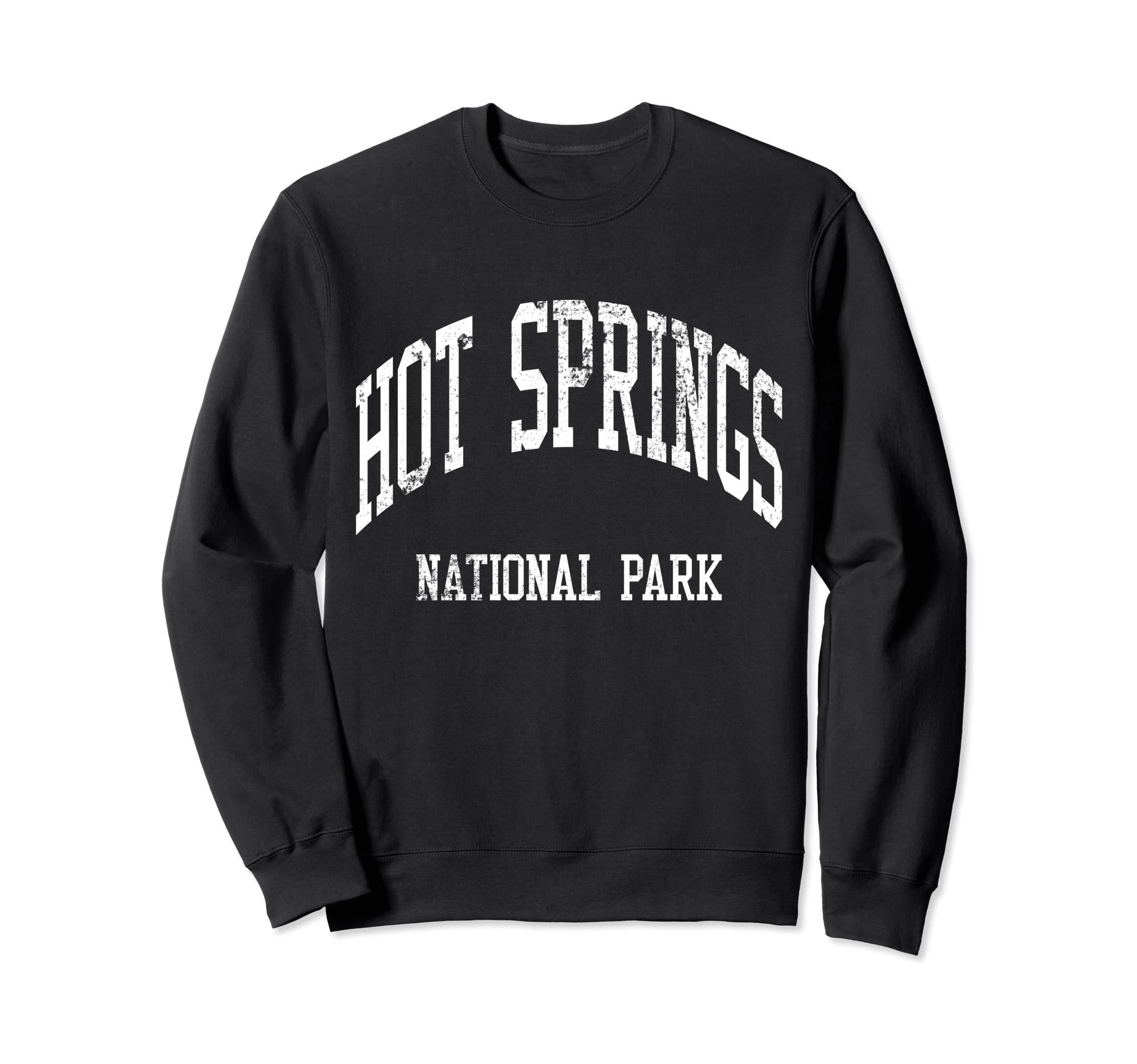 Hot Springs National Park 70S Sweatshirt - Casual Everyday Wear Men Women - T-Shirt, Sweatshirt, Hoodie