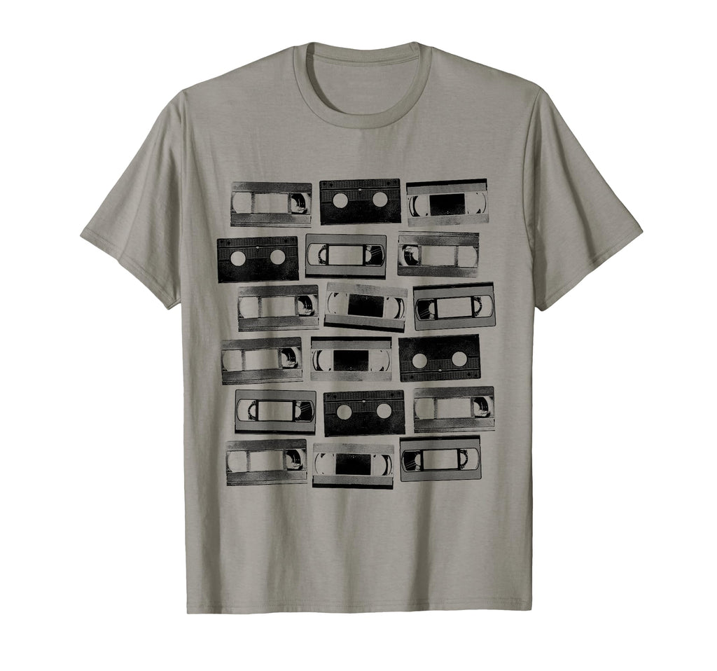 Vhs Cassette Tapes 1980S Vcr Video Movies T-Shirt - Novelty Apparel Unisex - T-Shirt, Sweatshirt, Hoodie