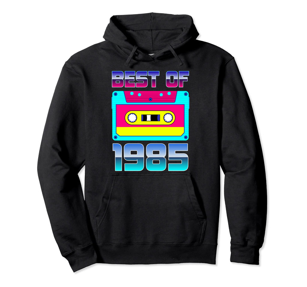 Best 1985 Futuristic Cassette Tape Hoodie - Streetwear Style Unisex - T-Shirt, Sweatshirt, Hoodie