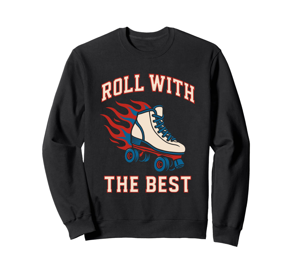 Roller Rink Crew Skate Disco Sweatshirt - Fun Novelty Design Men Women - T-Shirt, Sweatshirt, Hoodie