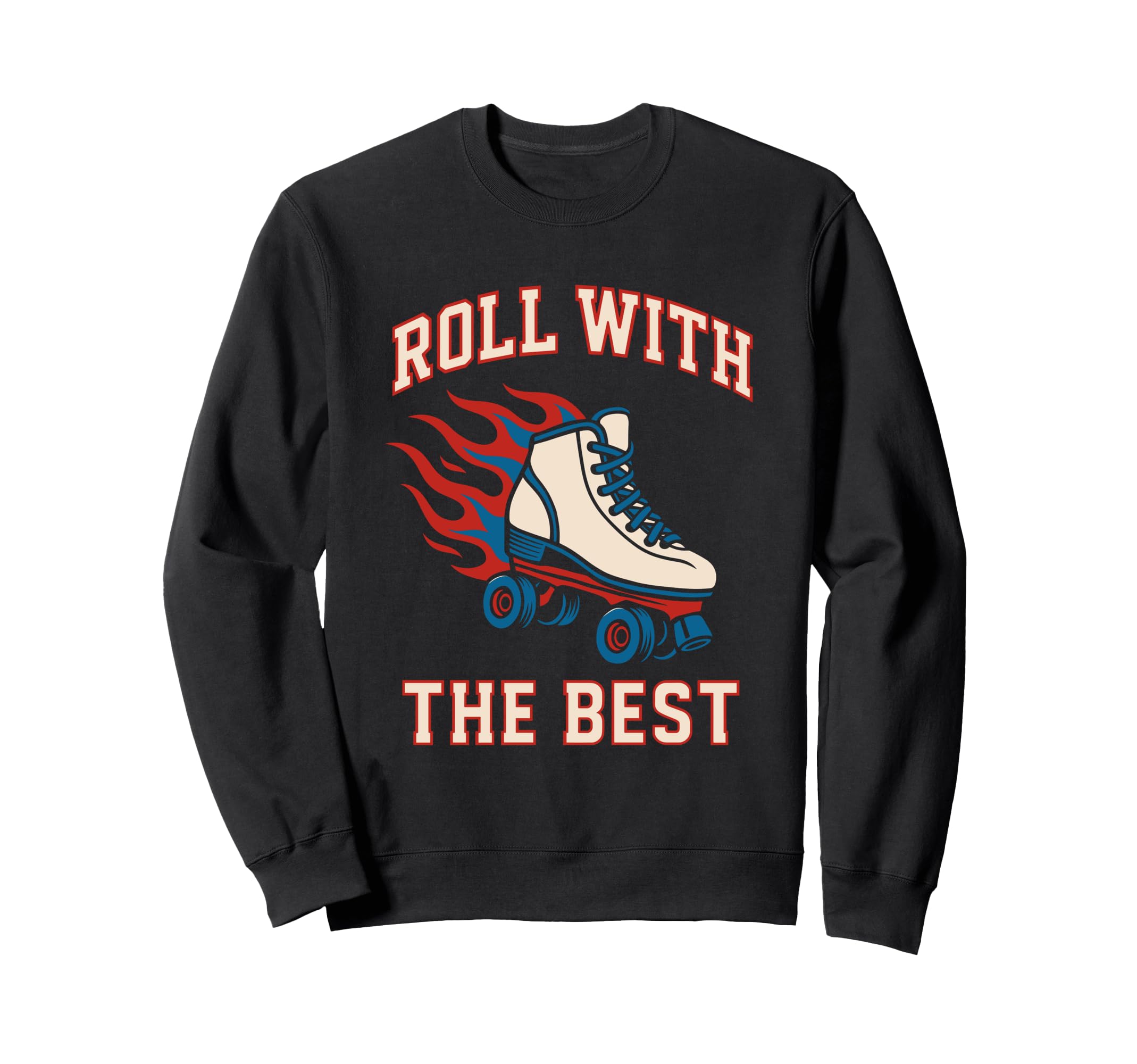 Roller Rink Crew Skate Disco Sweatshirt - Fun Novelty Design Men Women - T-Shirt, Sweatshirt, Hoodie