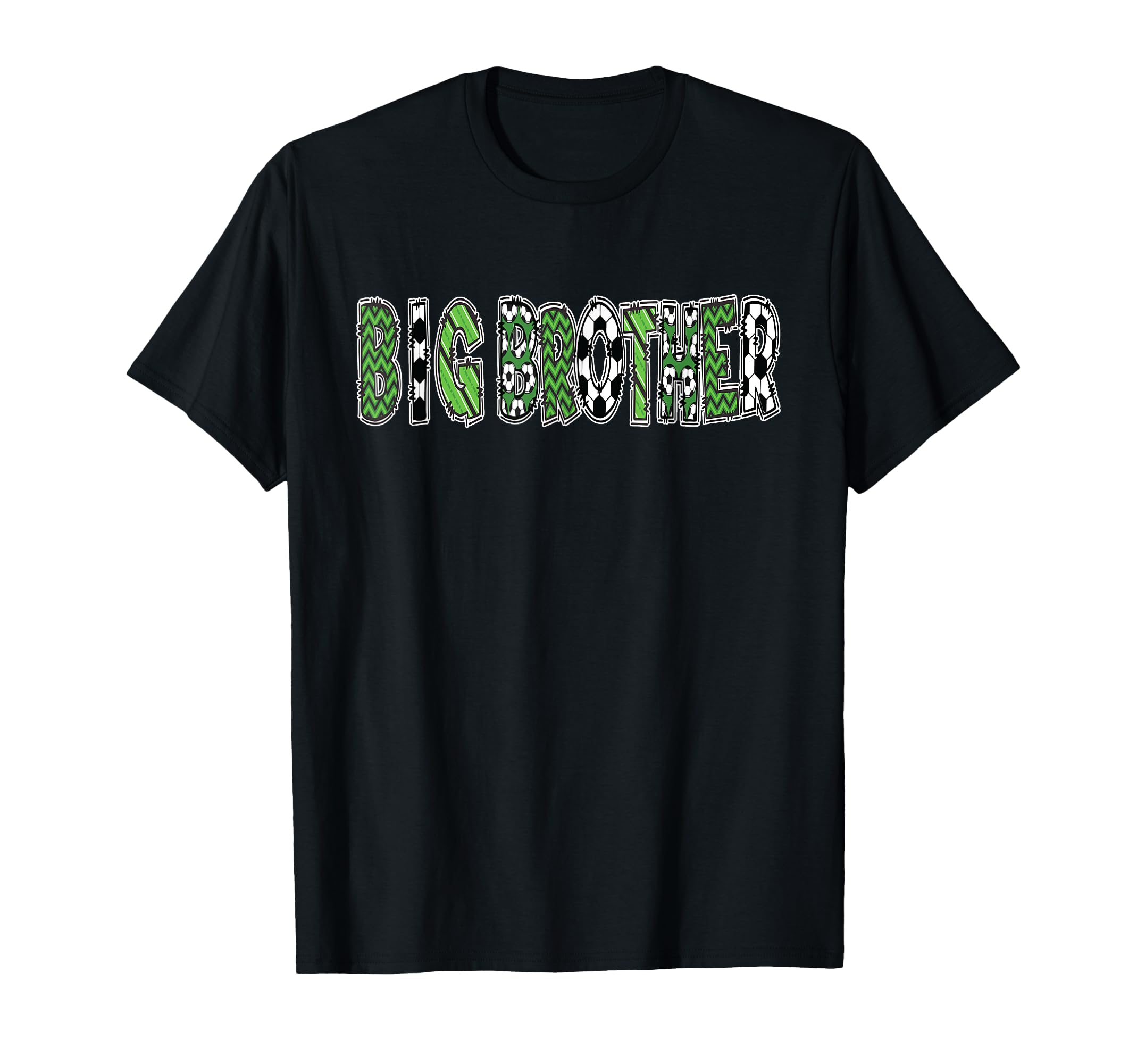 Soccer Big Brother Birthday Party T-Shirt - Minimalist Print for Adults - T-Shirt, Sweatshirt, Hoodie