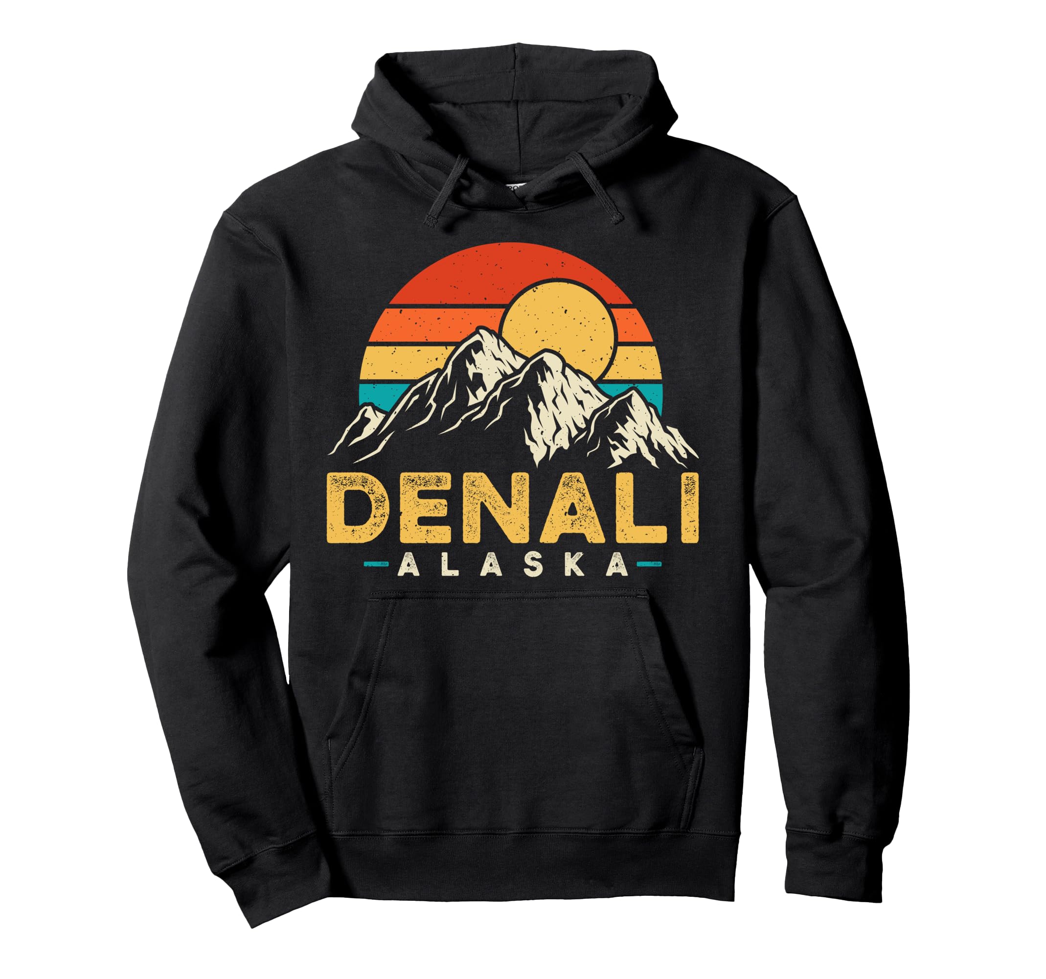 Denali Alaska National Park Hoodie - Casual Everyday Wear Men Women - T-Shirt, Sweatshirt, Hoodie