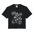 Cocker Spaniel Motorbike Love Sweatshirt - Fun Novelty Design Unisex - T-Shirt, Sweatshirt, Hoodie