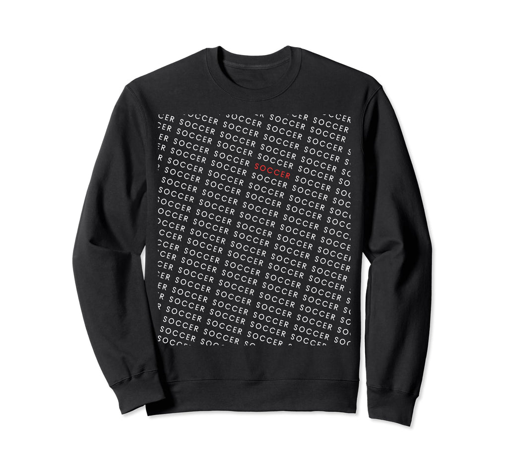 Soccer Minimalist All Over Sweatshirt - Custom Art Print Men Women - T-Shirt, Sweatshirt, Hoodie
