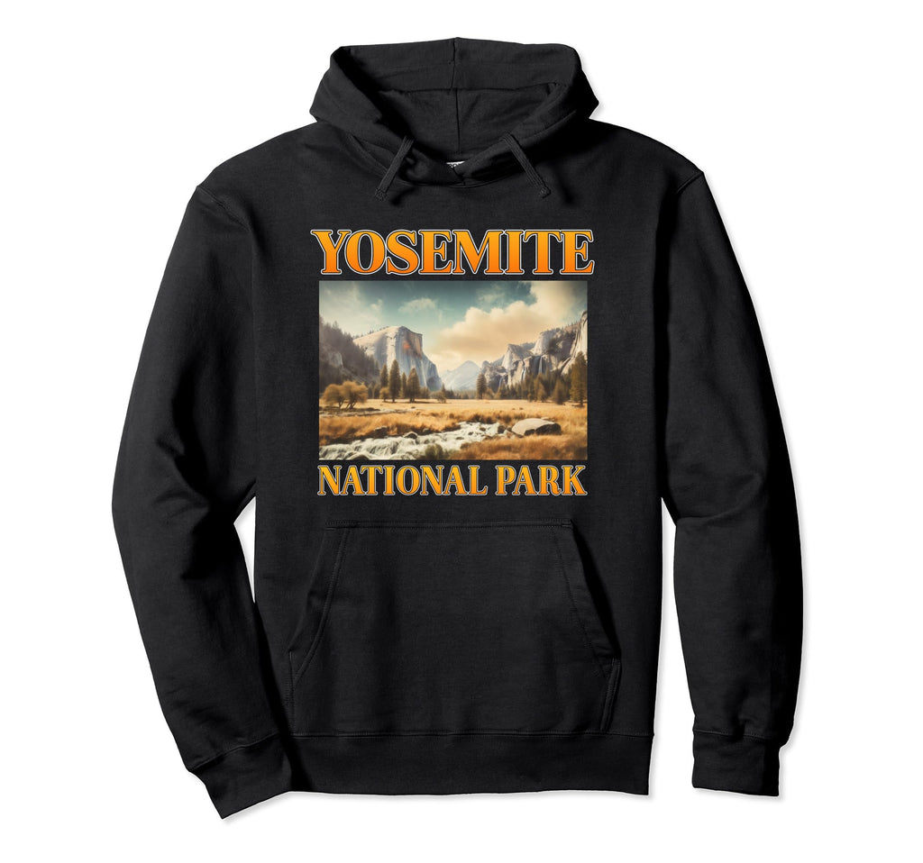 90S Yosemite National Park Landscape Hoodie - Trendy Graphic Men Women - T-Shirt, Sweatshirt, Hoodie