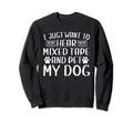 Funny Mixed Tape And Dog Lover Music Sweatshirt - Streetwear Style Unisex - T-Shirt, Sweatshirt, Hoodie