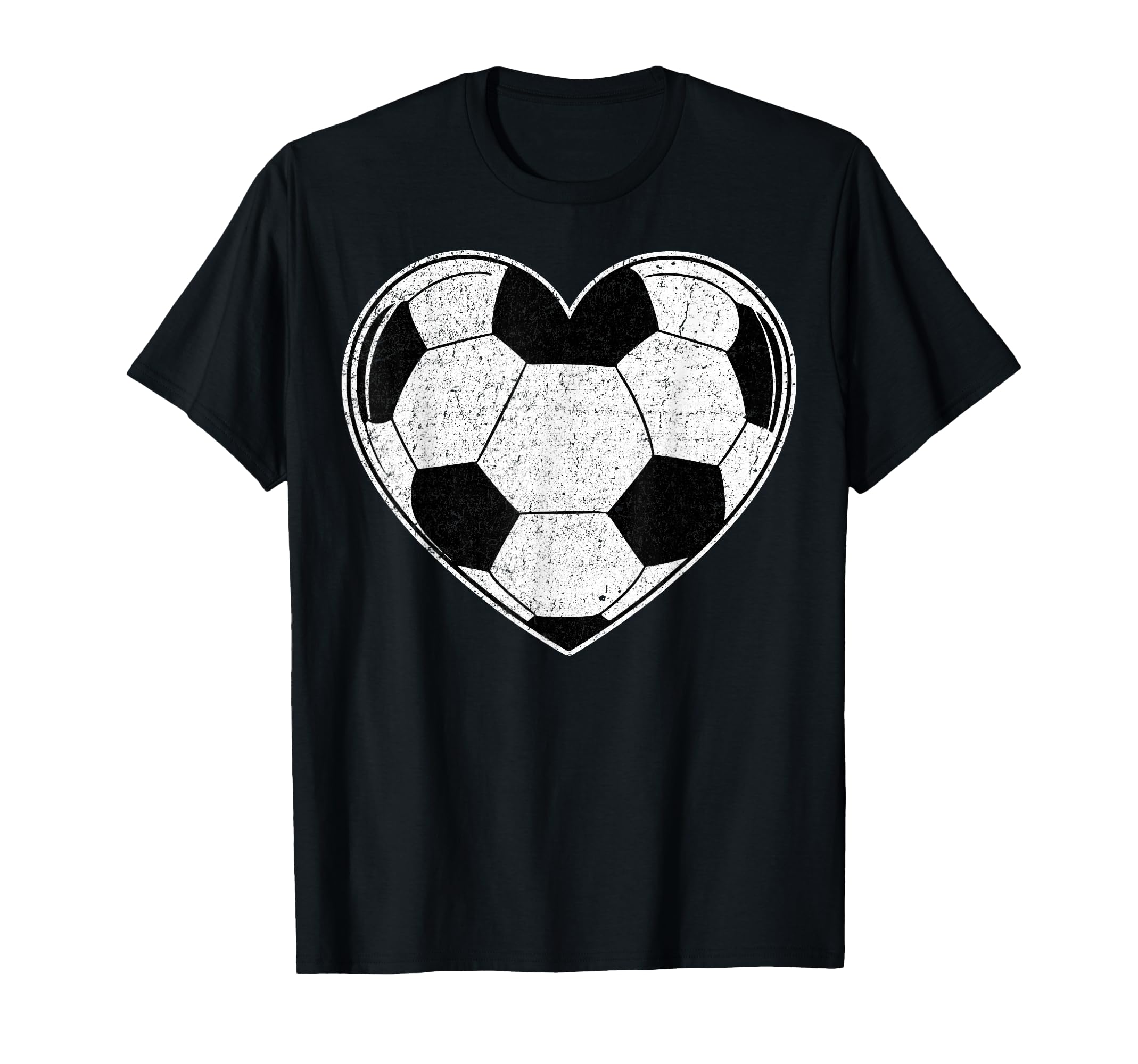 Heart Shape Soccer Valentines Day Soccer T-Shirt - Unique Graphic Unisex - T-Shirt, Sweatshirt, Hoodie