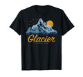 Glacier National Park Us Glacier T-Shirt - Custom Art Print for Adults - T-Shirt, Sweatshirt, Hoodie