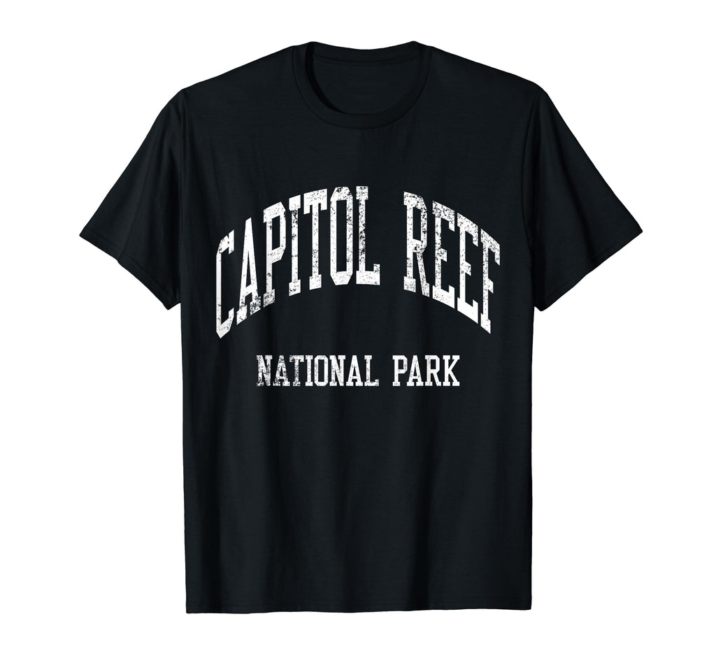 Capitol Reef National Park 70S T-Shirt - Casual Everyday Wear for Adults - T-Shirt, Sweatshirt, Hoodie