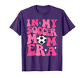 My Soccer Mom Era Groovy Soccer Mama T-Shirt - Novelty Apparel for Adults - T-Shirt, Sweatshirt, Hoodie