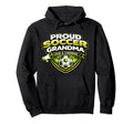 Soccer Grandma Funny Proud Loud Hoodie - Aesthetic Graphic for Adults - T-Shirt, Sweatshirt, Hoodie