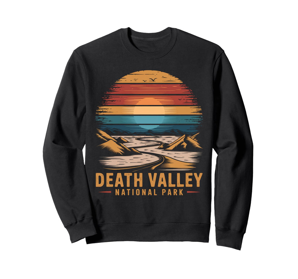 Death Valley National Park California Sweatshirt - Minimalist Print Unisex - T-Shirt, Sweatshirt, Hoodie