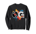 Old School Og Hip Hop Vinyl Cds Sweatshirt - Unique Graphic for Adults - T-Shirt, Sweatshirt, Hoodie