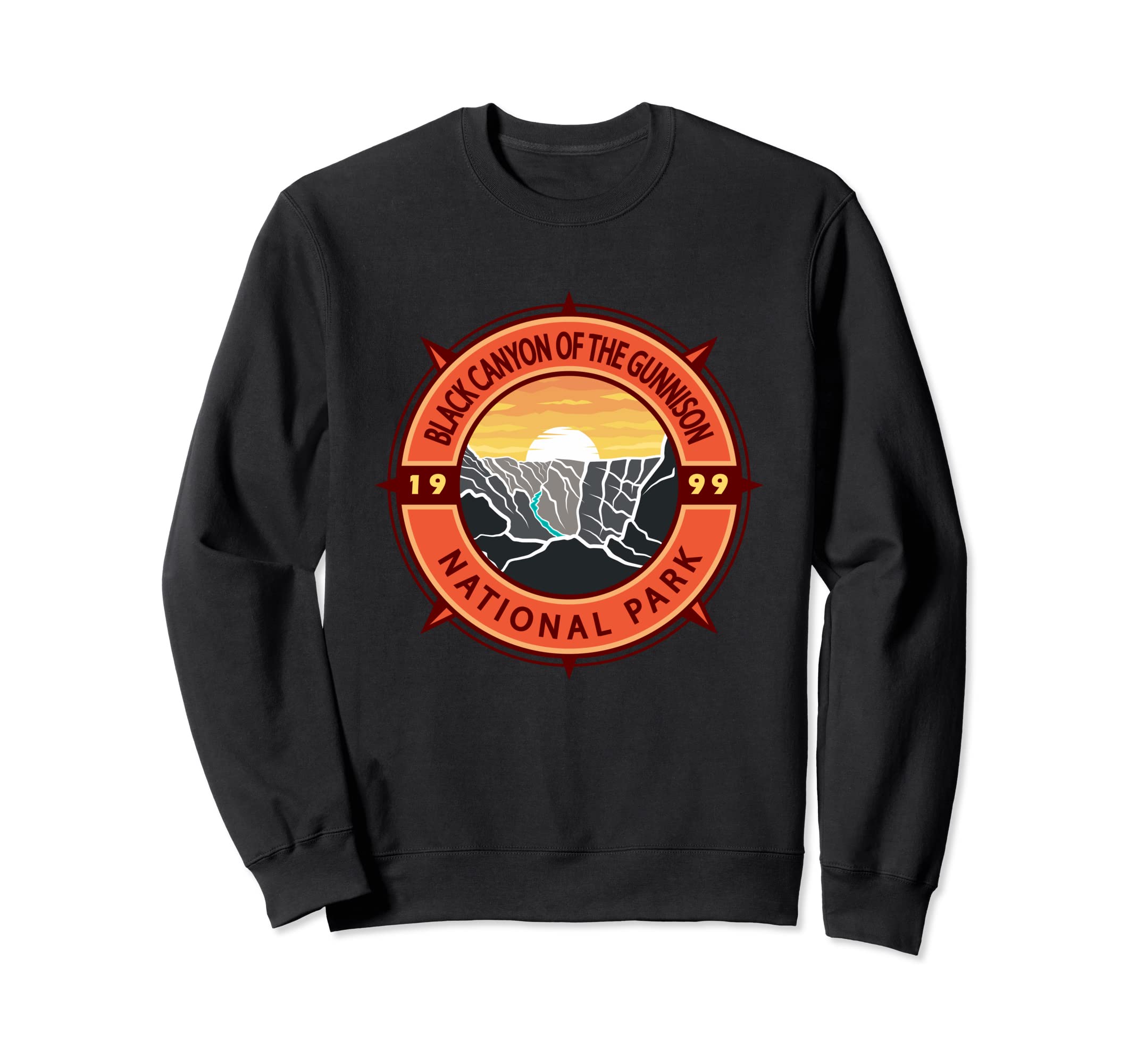 Black Canyon Gunnison Sweatshirt - Casual Everyday Wear for Adults - T-Shirt, Sweatshirt, Hoodie