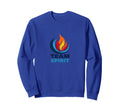 Team Spirit Flame Logo Sports And Sweatshirt - Custom Art Print Unisex - T-Shirt, Sweatshirt, Hoodie