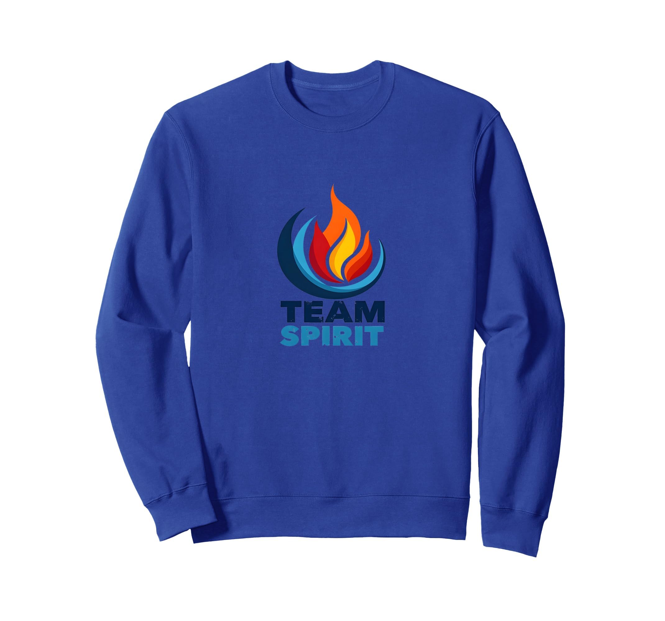 Team Spirit Flame Logo Sports And Sweatshirt - Custom Art Print Unisex - T-Shirt, Sweatshirt, Hoodie